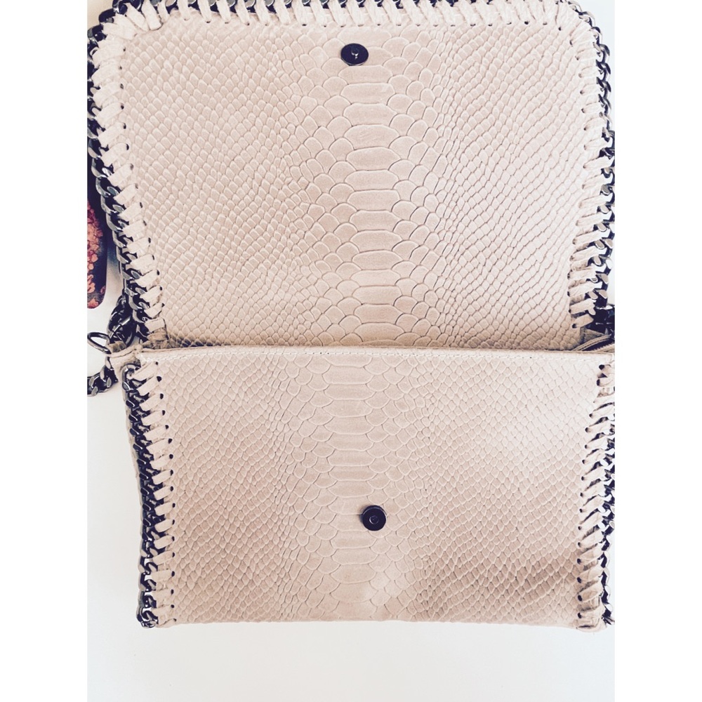 Borse In Pelle Italian Leather Crossbody Bag - Picture 5 of 15